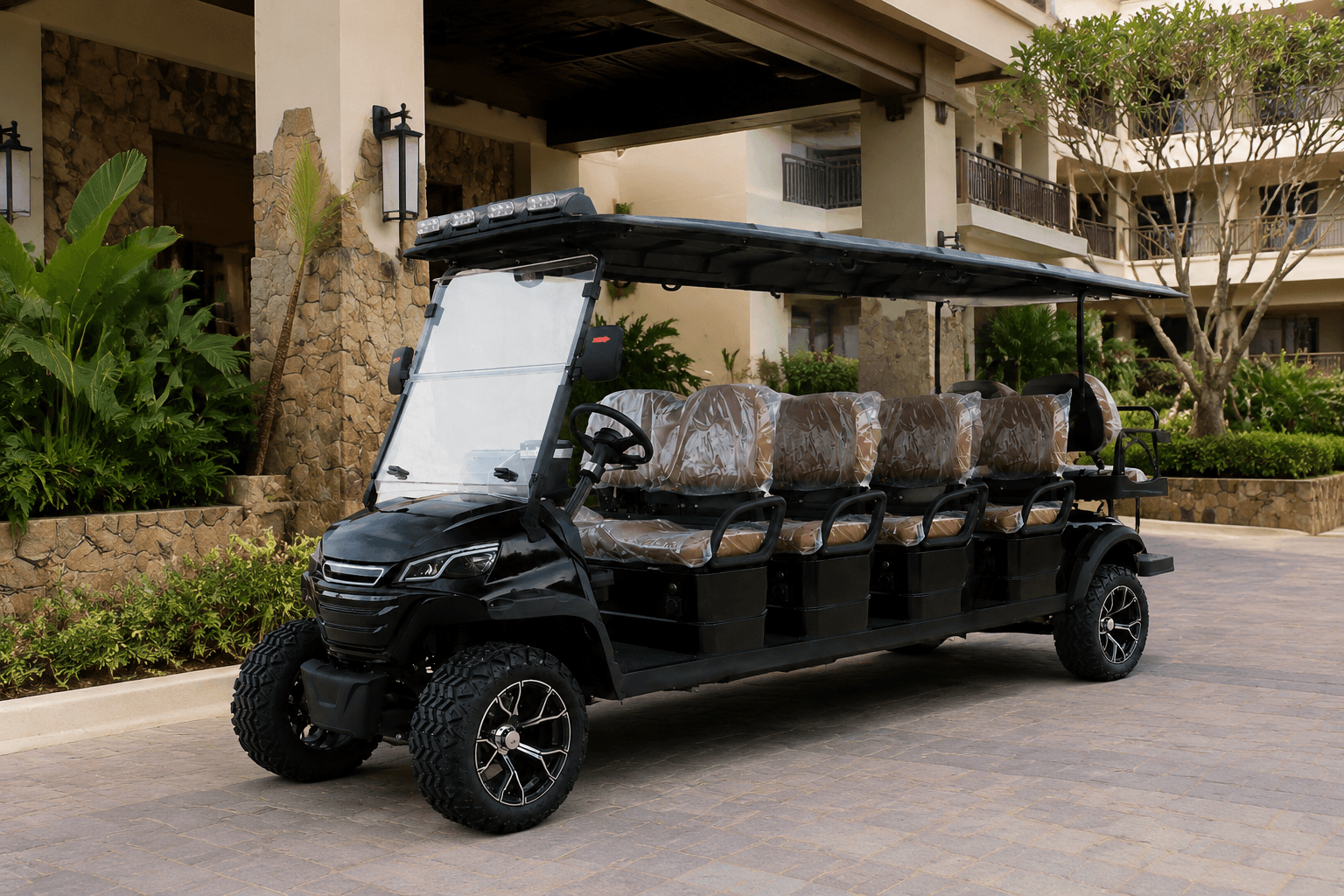 Resort and hotel golf cart solutions
