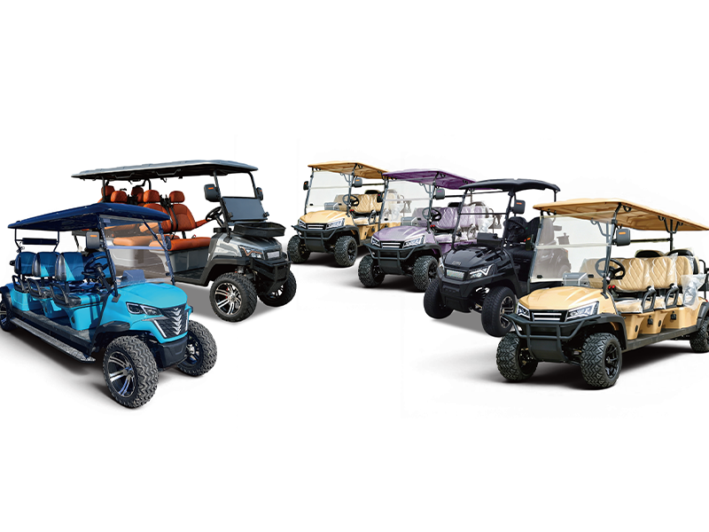 Gasoline golf carts