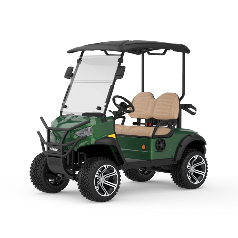 2 Passenger Customized Cargo Bed Lifted Utility Electric Golf Cart | Model B