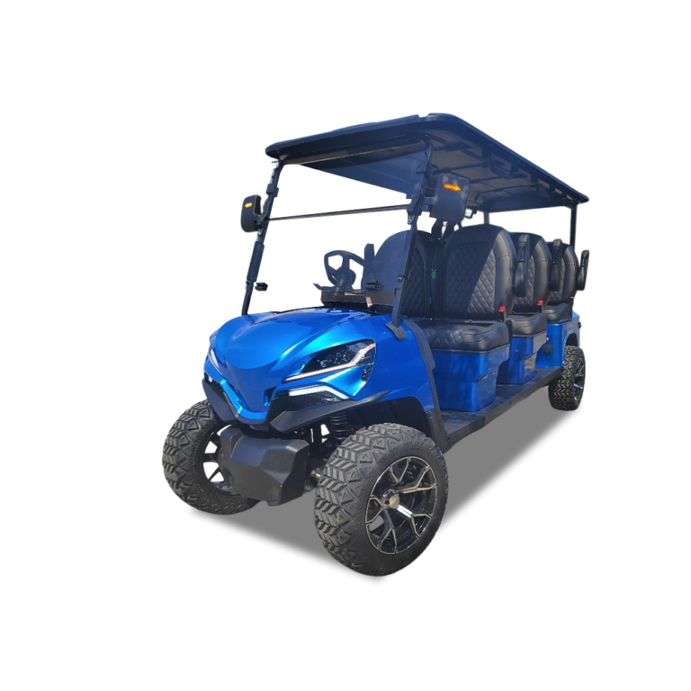 6 Seater Cart Street-Legal Certification Hybrid Golf | Model S