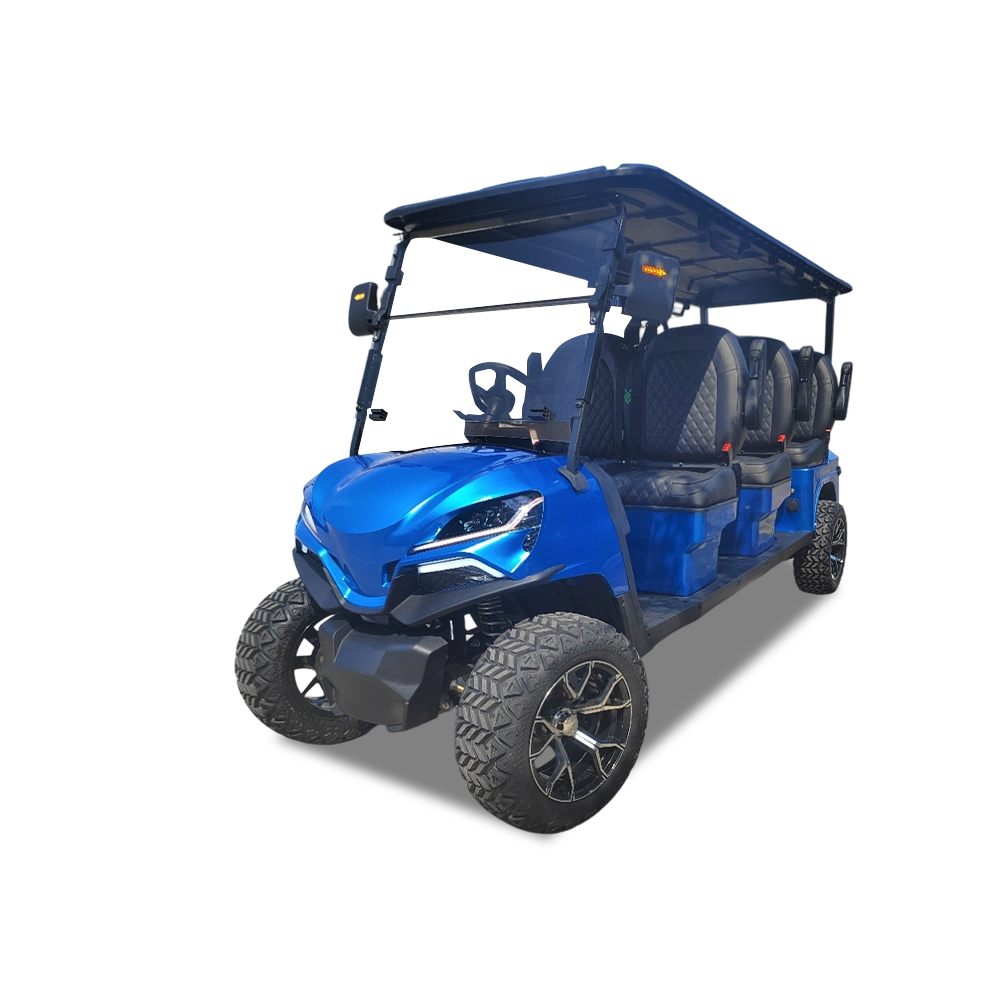 6 Seater Cart Street-Legal Certification Hybrid Golf | Model S