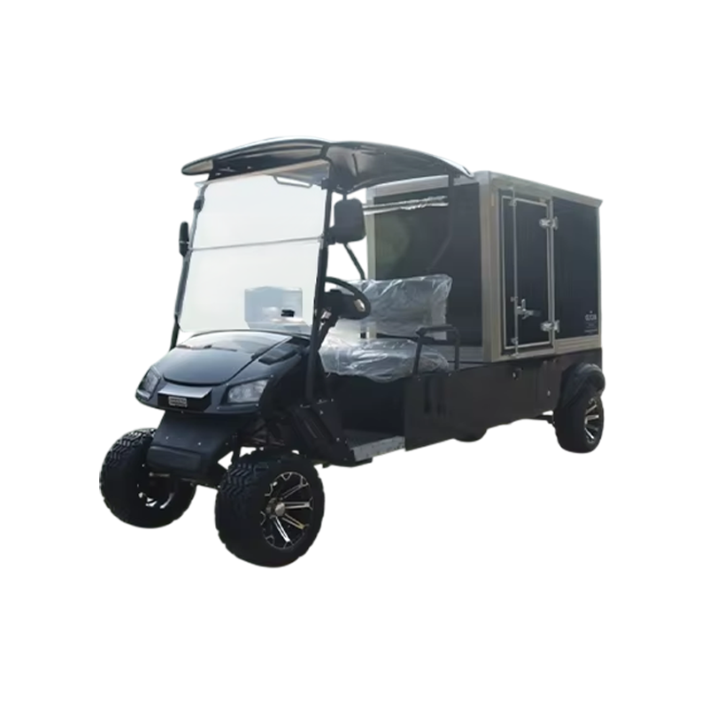 Electric Hotel Trolley Cleaning Custom Linen Golf Cart