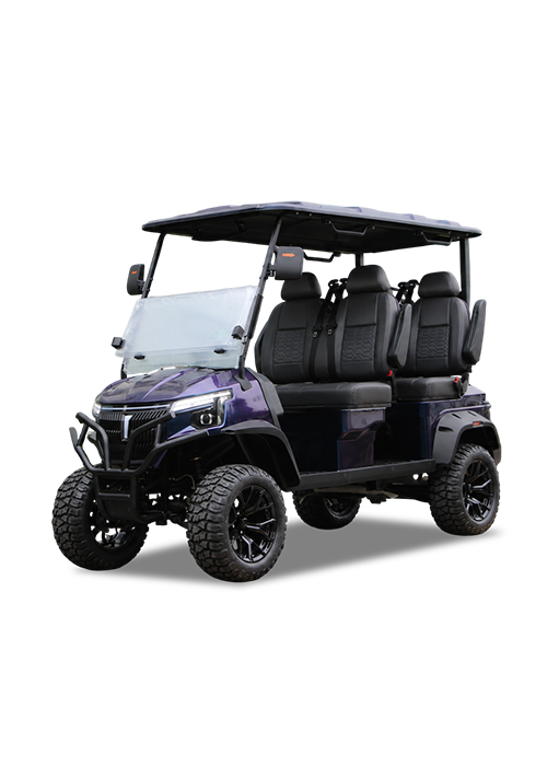 Shining Vehicle Model-L4 luxury electric golf cart for hotel guest transfers