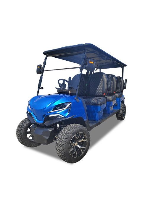 Shining Vehicle Model-S6 six-seat hotel and resort shuttle golf cart